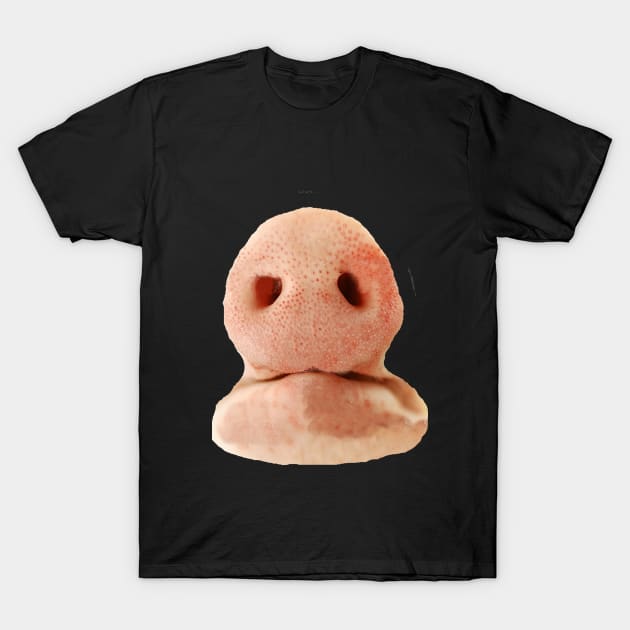 Pig nose T-Shirt by dodgerfl